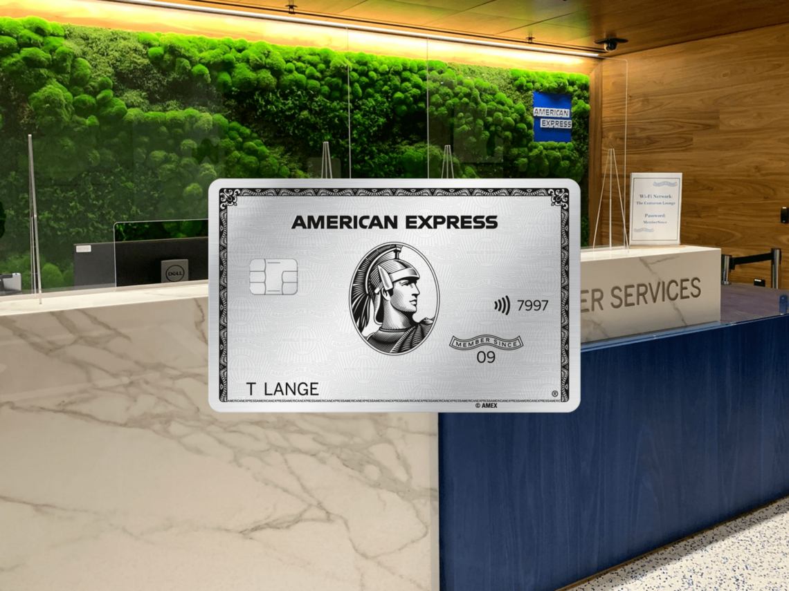 American Express Platinum Kreditkarte Lounge Zugang