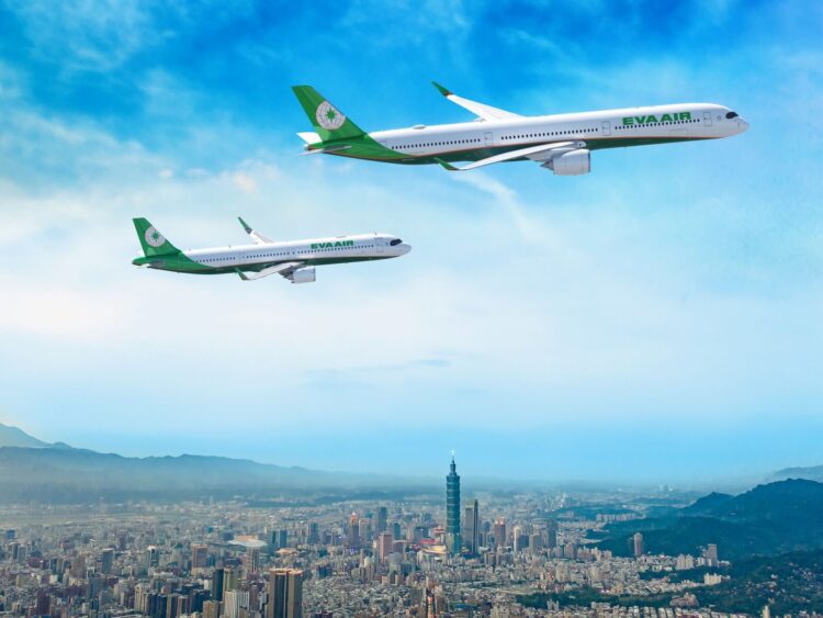 Eva Air Airbus Bestellung A350 A321 Copyright