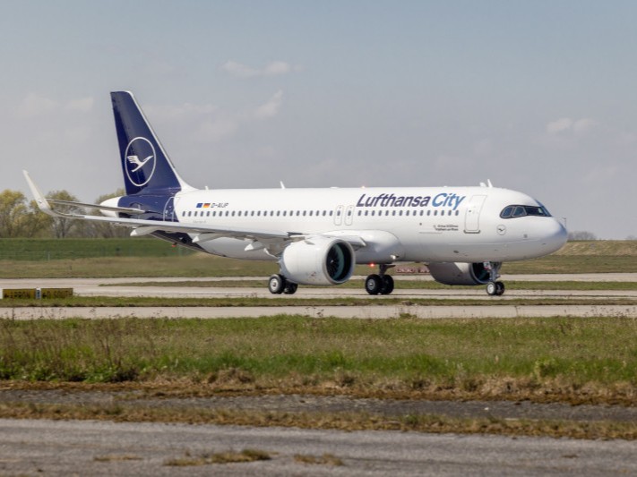 Lufthansa City Airlines Airbus A320neo Auslieferung Copyright