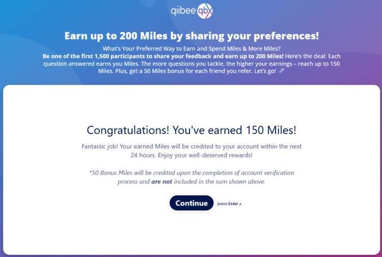 Qiibee Umfrage Miles And More