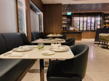 Singapore Airlines Neuer Private Room Blick Restaurant