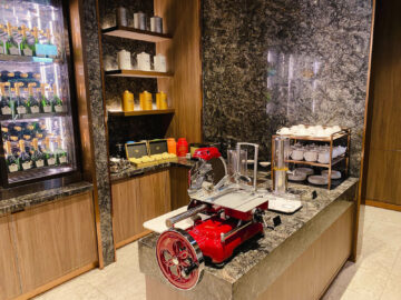 Singapore Airlines Neuer Private Room Tee Auswahl