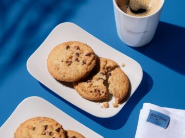 Discover Airlines Chocolate Chip Cookie Copyright