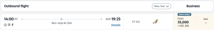 Etihad Guest Praemienflug Etihad Busienss Class Istanbul Abu Dhabi