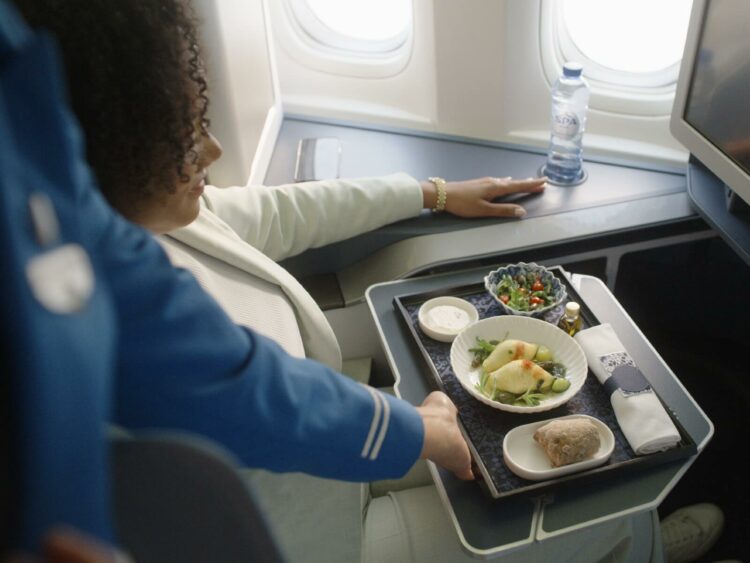 Klm Business Class Catering Copyright