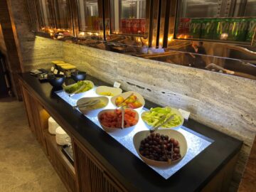 China Airlines Business Class Lounge Taipei Obst