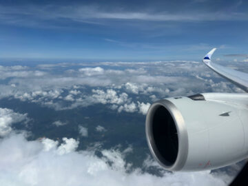 China Airlines Business Class Lounge Taipei Window View