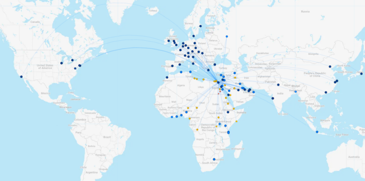 EgyptAir Streckennetz FlightConnections September 2026