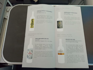 Lot Polish Airlines Business Class Boeing 787 8 Menue 6