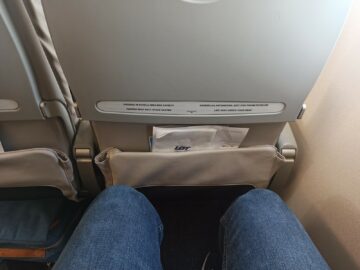 Lot Polish Airlines Embraer E190 Business Class Sitzabstand