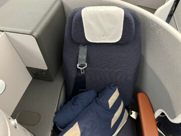 Lufthansa Airbus A350 Allegris Business Class Sitz 7