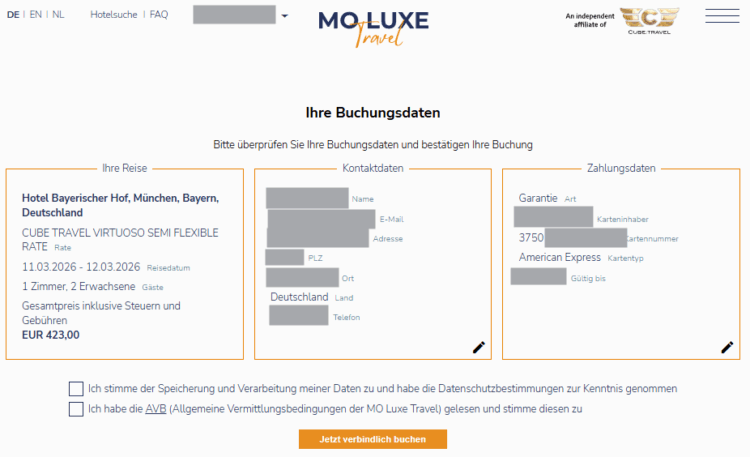 Moluxe Hotelsuche Cube Verbindlich Buchen Bayerischer Hof