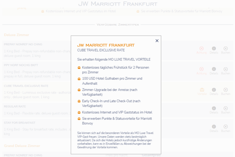 Moluxe Hotelsuche Vorteile Jw Marriott Frankfurt