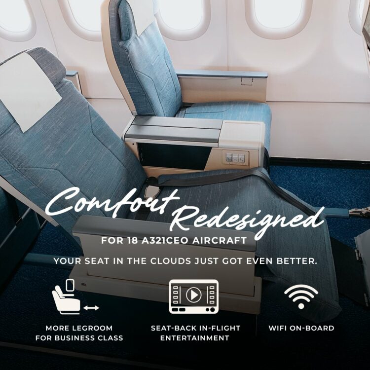 Philippine Airlines Airbus A321ceo Business Class Recliner