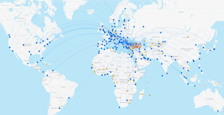 Turkish Airlines Streckennetz September 2024 Flightconnections