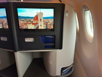 China Airlines Business Class Airbus A321neo Beinfreiheit Reihe1
