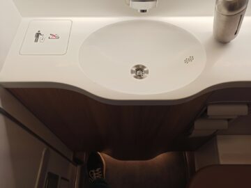 Lufthansa Allegris Business Class Airbus A350 Bad 4