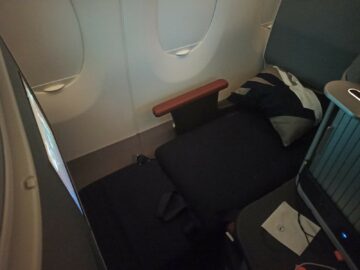 Lufthansa Allegris Business Class Airbus A350 Bett 4
