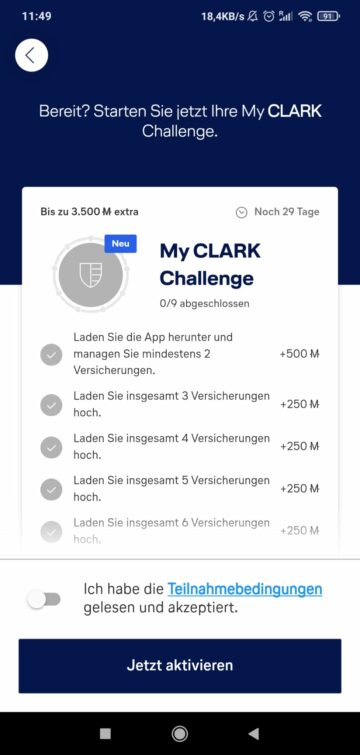 Miles And More My Clark Challenge Mai 2024 Seite 1