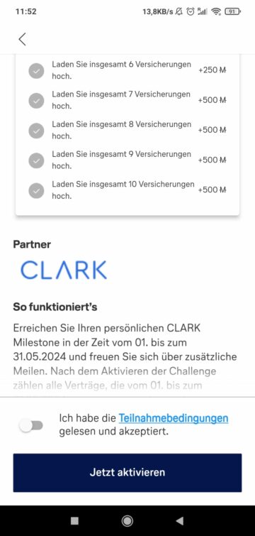 Miles And More My Clark Challenge Mai 2024 Seite 2