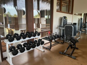 Conrad Maldives Fitnessstudio Rangali Finolhu Island 5