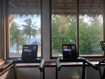 Conrad Maldives Fitnessstudio Rangali Finolhu Island 6