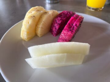 Conrad Maldives Rangali Island Fruehstueck Vilu Fruechte 2