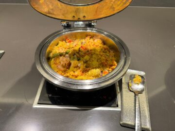 Korean Air Business Class Lounge East Seoul Incheon Risotto