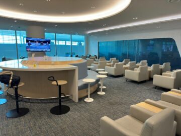 Korean Air Prestige Class Lounge West Seoul Incheon Blick In Die Lounge3