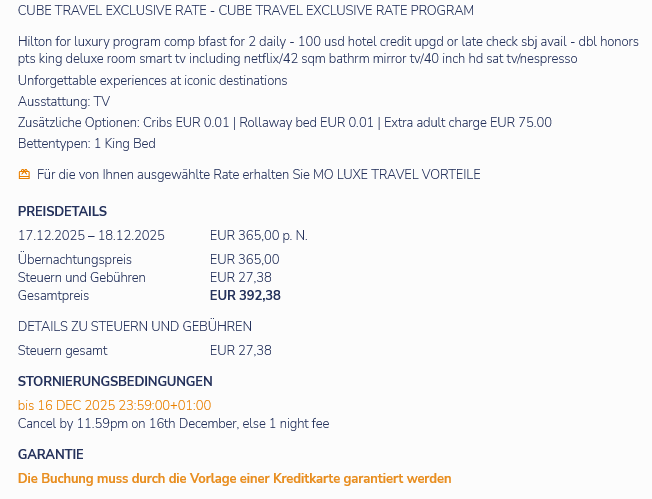 Moluxe Hotels Buchung Ratenbeschreibung Bearbeitet