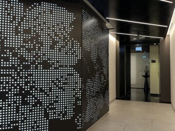 Qatar Airways Premium Lounge London Heathrow Terminal 4 Eingangsbereich 2