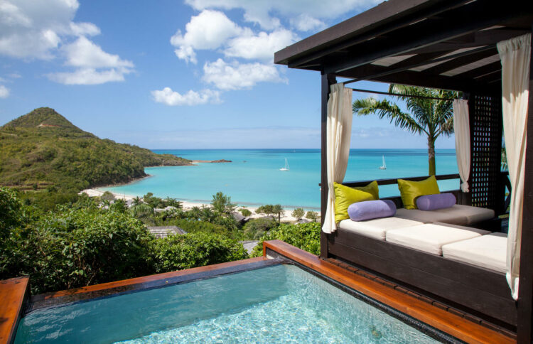 Hermitage Bay Hotel Bucht Copyright