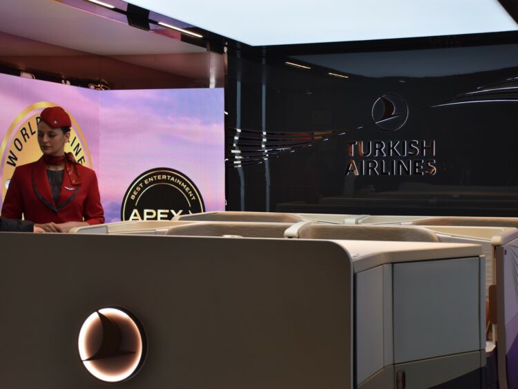 Turkish Airlines Crystal Business Class Farnborough Air Show Chalet