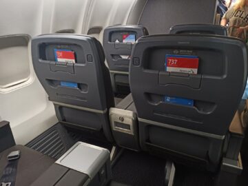 American Airlines Boeing 737 800 Domestic Firstclass Sitz 2