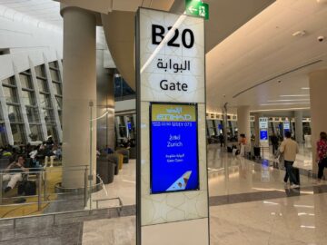 Etihad Airways Business Class Airbus A350 1000 Gate