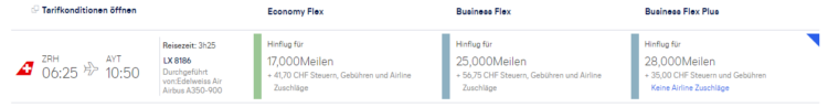 Miles And More Praemienfug Edelweiss A350 900 Antalya