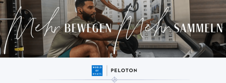 World Of Hyatt Peloton Partnerschaft