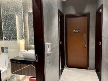 Etihad First Class Lounge Abu Dhabi Terminal A Duschen 1