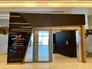 Etihad First Class Lounge Abu Dhabi Terminal A Empfang 1