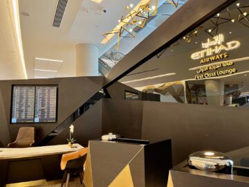Etihad First Class Lounge Abu Dhabi Terminal A Empfang 2