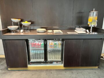 Etihad First Class Lounge Abu Dhabi Terminal A Getraenke