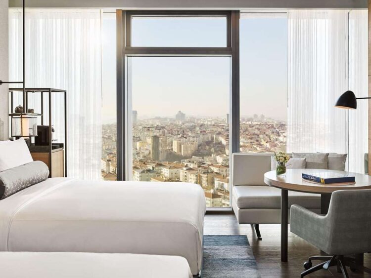 Fairmont Quasar Guestroom Istanbul Copyright