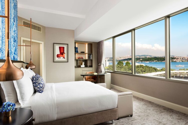 The Ritz Carlton Istanbul Deluxe Front Bosphorus Room Copyright