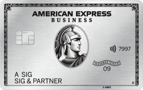 American Express Business Platinum Kreditkarte 2025
