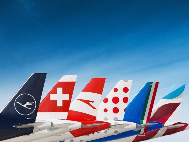 Lufthansa Group Airlines Logos Copyright