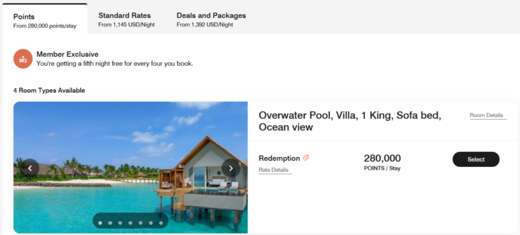 Jw Marriott Kaafu Maldives Mit Punkten Buchen