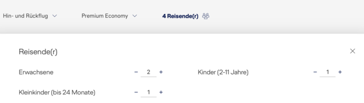Miles And More Praemienflug Kinder Buchen Maske