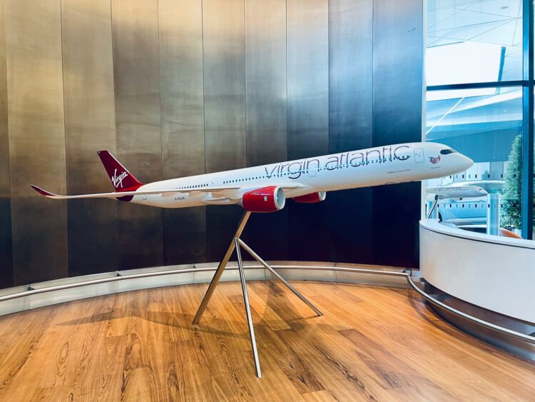 Virgin Atlantic Flugzeug Modell Unsplash
