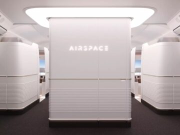 Airbus First Class Konzept Airbus 350 1000 Kabine Copyright