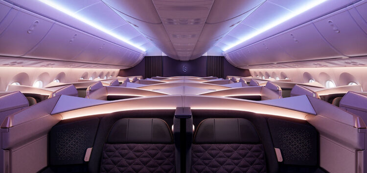 Riyadh Air Business Class Kabine Copyright